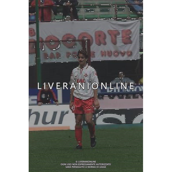 MILANO 30-04-2000 CAMPIONATO DI SERIE A MILAN PIACENZA NELLA FOTO ALBERTO GILARDINO DFP-AG ALDO LIVERANI SAS