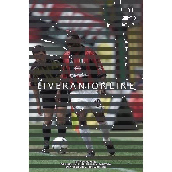 MILANO 30-04-2000 CAMPIONATO DI SERIE A MILAN PIACENZA NELLA FOTO TARIBO WEST DFP-AG ALDO LIVERANI SAS