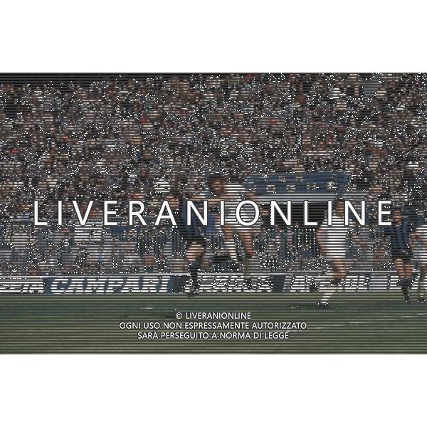 Roberto Boninsegna calciatore dell\'Inter - anni\'70 partita Inter - Sampdoria ph archivio ag. aldo liverani sas