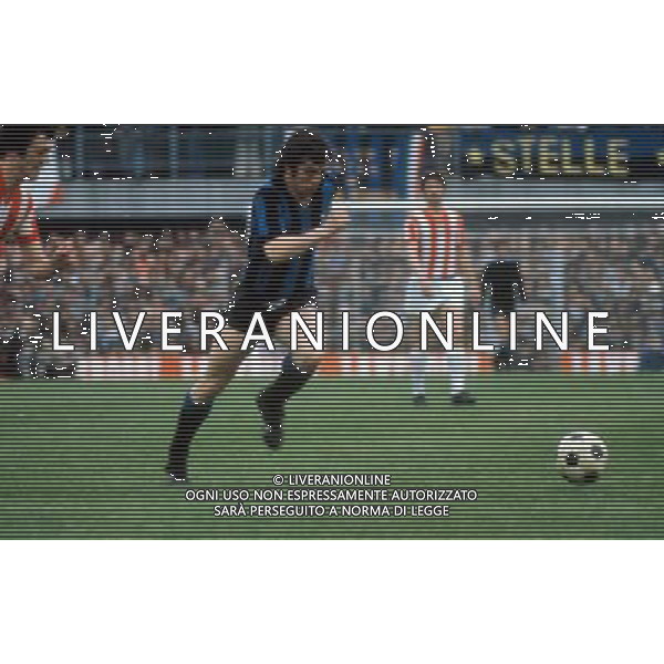 Roberto Boninsegna calciatore dell\'Inter - anni \' 70 ph archivio ag. aldo liverani sas