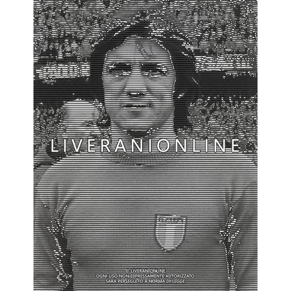 ROBERTO BONINSEGNA CALCIATORE NAZIONALE ITALIANA PH.ARCHIVIO ALDO LIVERANI SAS