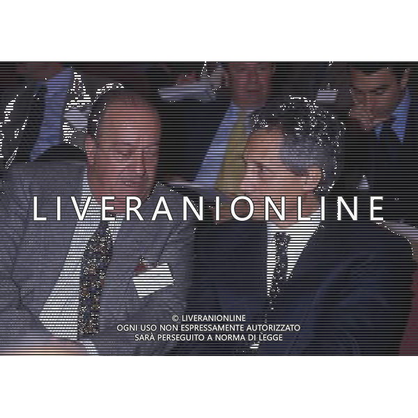 RETROSPETTIVA SERGIO CRAGNOTTI INDUSTRIALE E PRESIDENTE DELLA LAZIO CALCIO NELLA FOTO SERGIO CRAGNOTTI PRESIDENTE LAZIO CON IL GENERALE DI MARTINO AG ALDO LIVERANI SAS