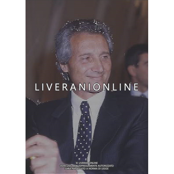 RETROSPETTIVA SERGIO CRAGNOTTI INDUSTRIALE E PRESIDENTE DELLA LAZIO CALCIO NELLA FOTO SERGIO CRAGNOTTI PRESIDENTE LAZIO AG ALDO LIVERANI SAS