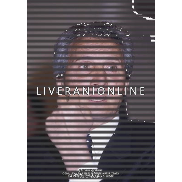 RETROSPETTIVA SERGIO CRAGNOTTI INDUSTRIALE E PRESIDENTE DELLA LAZIO CALCIO NELLA FOTO SERGIO CRAGNOTTI PRESIDENTE LAZIO AG ALDO LIVERANI SAS
