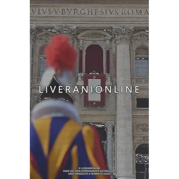 Messaggio natalizio e benedizione Urbi et Orbi - Citta\' del Vaticano - 25.12.2016 - Piazza San Pietro - nella foto: Il loggione della Basilica San Pietro / Ph. Corradetti-Ag. Aldo Liverani