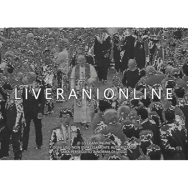 02-11-1984 VISITA AL SANTUARIO DEL SACRO MONTE DI GIOVANNI PAOLO II CON IL CARDINALE CARLO MARIA MARTINI AG ALDO LIVERANI SAS