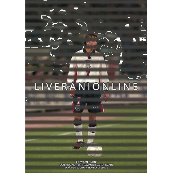 11-10-1997 ROMA-QUALIFICAZIONI AI MONDIALI FRANCIA 98 ITALIA-INGHILTERRA NELLA FOTO DAVID BECKHAM AG ALDO LIVERANI SAS