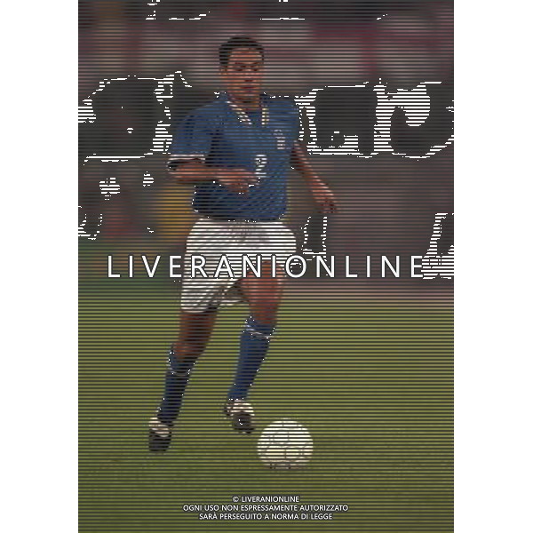 11-10-1997 ROMA-QUALIFICAZIONI AI MONDIALI FRANCIA 98 ITALIA-INGHILTERRA NELLA FOTO ALESSANDRO NESTA AG ALDO LIVERANI SAS