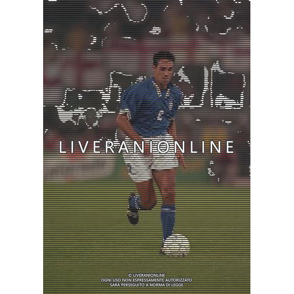 11-10-1997 ROMA-QUALIFICAZIONI AI MONDIALI FRANCIA 98 ITALIA-INGHILTERRA NELLA FOTO ALESSANDRO NESTA AG ALDO LIVERANI SAS