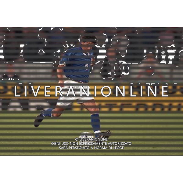 11-10-1997 ROMA-QUALIFICAZIONI AI MONDIALI FRANCIA 98 ITALIA-INGHILTERRA NELLA FOTO ALESSANDRO COSTACURTA AG ALDO LIVERANI SAS