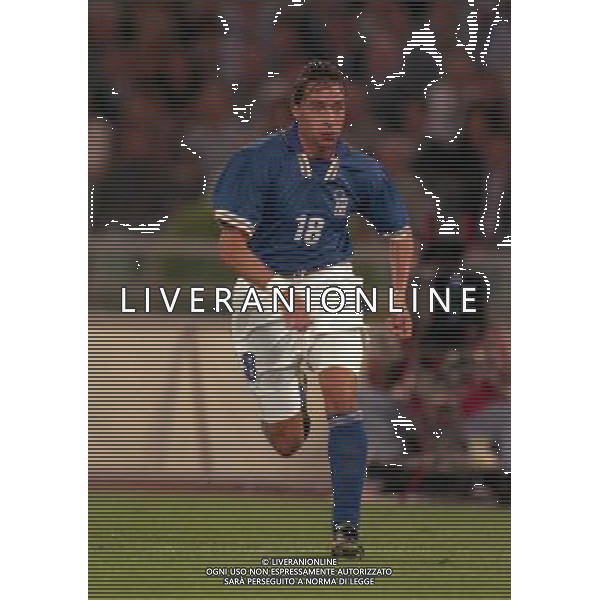 11-10-1997 ROMA-QUALIFICAZIONI AI MONDIALI FRANCIA 98 ITALIA-INGHILTERRA NELLA FOTO ENRICO CHIESA AG ALDO LIVERANI SAS