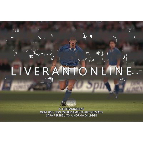 11-10-1997 ROMA-QUALIFICAZIONI AI MONDIALI FRANCIA 98 ITALIA-INGHILTERRA NELLA FOTO DEMETRIO ALBERTINI AG ALDO LIVERANI SAS