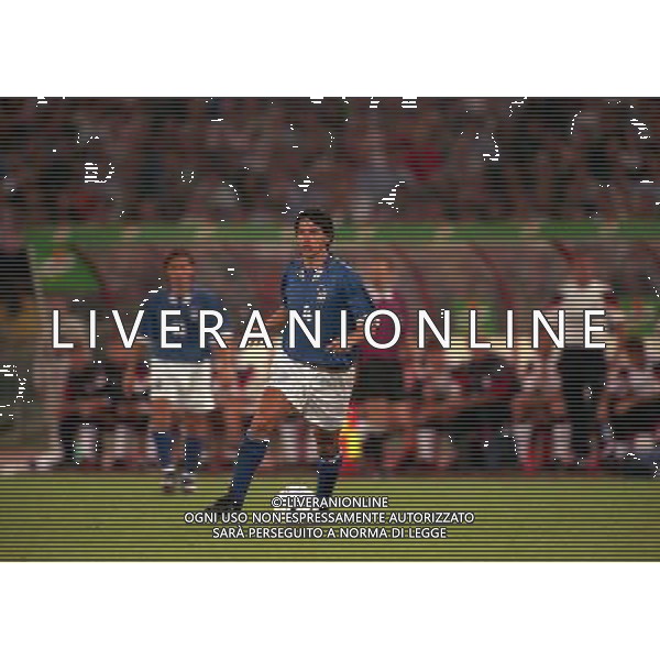11-10-1997 ROMA-QUALIFICAZIONI AI MONDIALI FRANCIA 98 ITALIA-INGHILTERRA NELLA FOTO DEMETRIO ALBERTINI AG ALDO LIVERANI SAS