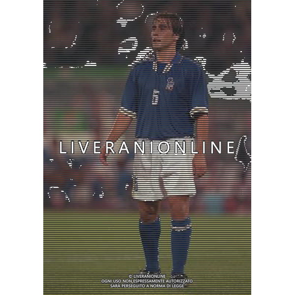 11-10-1997 ROMA-QUALIFICAZIONI AI MONDIALI FRANCIA 98 ITALIA-INGHILTERRA NELLA FOTO FABIO CANNAVARO AG ALDO LIVERANI SAS