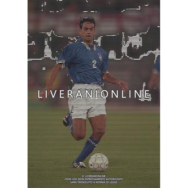 11-10-1997 ROMA-QUALIFICAZIONI AI MONDIALI FRANCIA 98 ITALIA-INGHILTERRA NELLA FOTO ALESSANDRO NESTA AG ALDO LIVERANI SAS