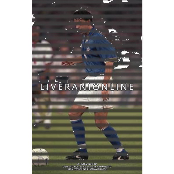 11-10-1997 ROMA-QUALIFICAZIONI AI MONDIALI FRANCIA 98 ITALIA-INGHILTERRA NELLA FOTO ALESSANDRO COSTACURTA AG ALDO LIVERANI SAS