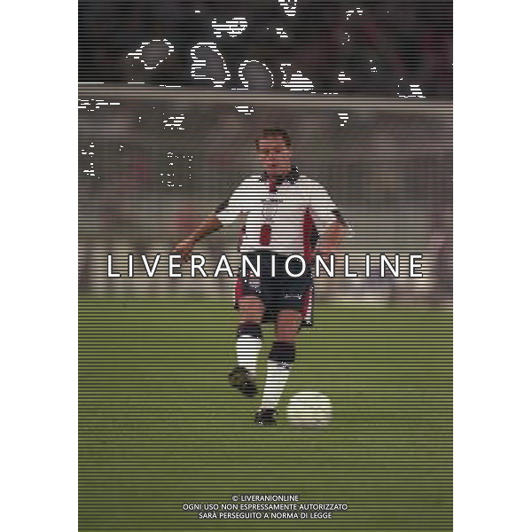 11-10-1997 ROMA-QUALIFICAZIONI AI MONDIALI FRANCIA 98 ITALIA-INGHILTERRA NELLA FOTO PAUL GASCOIGNE AG ALDO LIVERANI SAS