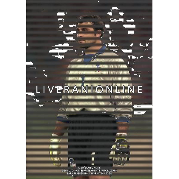 11-10-1997 ROMA-QUALIFICAZIONI AI MONDIALI FRANCIA 98 ITALIA-INGHILTERRA NELLA FOTO ANGELO PERUZZI AG ALDO LIVERANI SAS