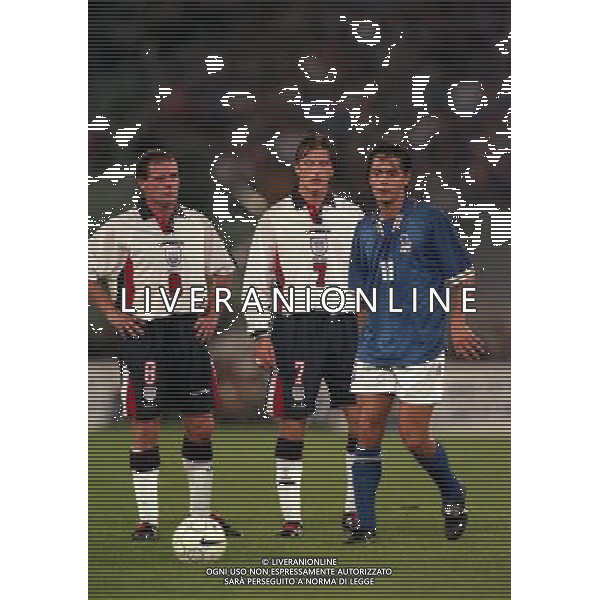 11-10-1997 ROMA-QUALIFICAZIONI AI MONDIALI FRANCIA 98 ITALIA-INGHILTERRA NELLA FOTO AG ALDO LIVERANI SAS