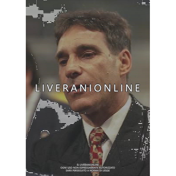 PARMA 22-04-1998 AMICHEVOLE INTERNAZIONALE ITALIA PARAGUAY NELLA FOTO Paulo Cesar Carpegiani ALLENATORE PARAGUAY AG ALDO LIVERANI SAS