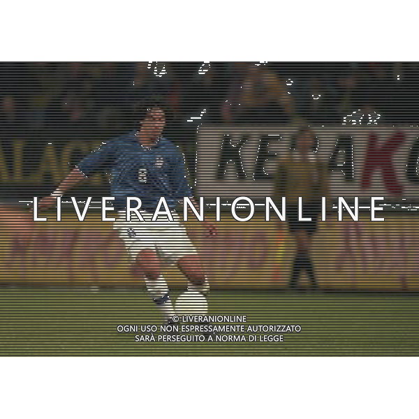 PARMA 22-04-1998 AMICHEVOLE INTERNAZIONALE ITALIA PARAGUAY NELLA FOTO DEMETRIO ALBERTINI AG ALDO LIVERANI SAS