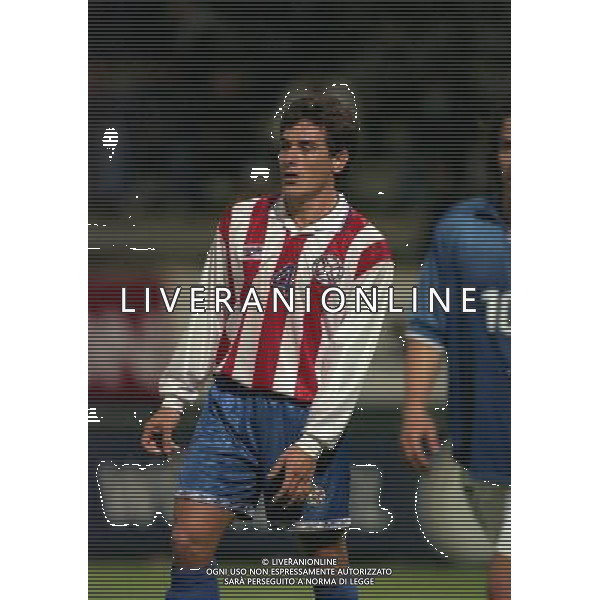 PARMA 22-04-1998 AMICHEVOLE INTERNAZIONALE ITALIA PARAGUAY NELLA FOTO GAMARRA AG ALDO LIVERANI SAS