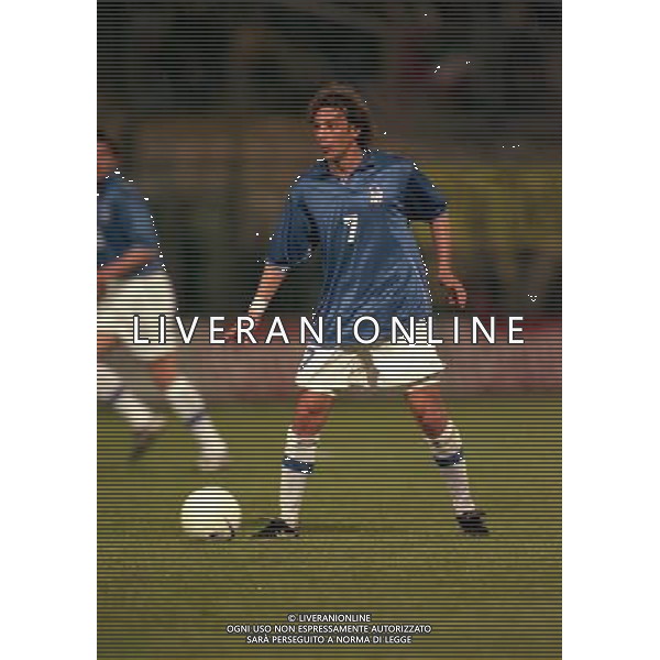 PARMA 22-04-1998 AMICHEVOLE INTERNAZIONALE ITALIA PARAGUAY NELLA FOTO FRANCESCO MORIERO AG ALDO LIVERANI SAS