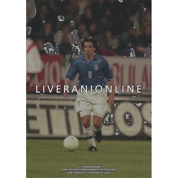 PARMA 22-04-1998 AMICHEVOLE INTERNAZIONALE ITALIA PARAGUAY NELLA FOTO DEMETRIO ALBERTINI AG ALDO LIVERANI SAS