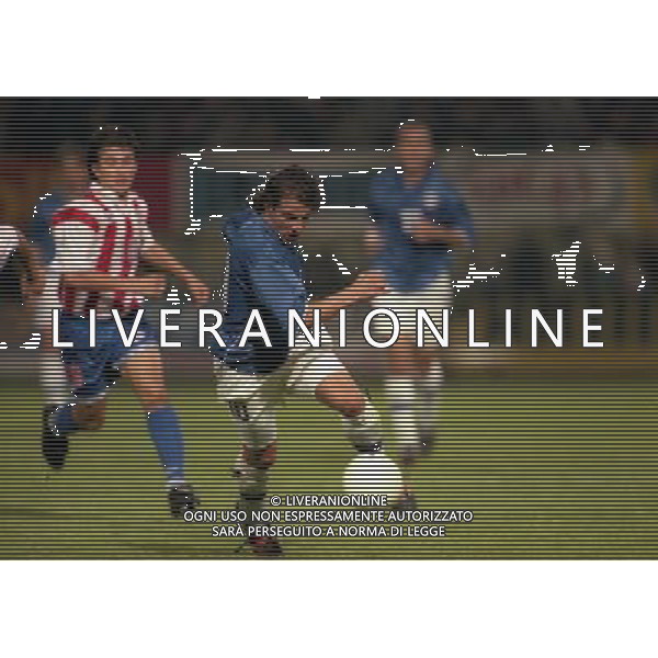 PARMA 22-04-1998 AMICHEVOLE INTERNAZIONALE ITALIA PARAGUAY NELLA FOTO ALESSANDRO DEL PIERO AG ALDO LIVERANI SAS