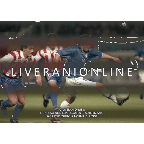 PARMA 22-04-1998 AMICHEVOLE INTERNAZIONALE ITALIA PARAGUAY NELLA FOTO ALESSANDRO DEL PIERO AG ALDO LIVERANI SAS