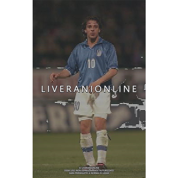 PARMA 22-04-1998 AMICHEVOLE INTERNAZIONALE ITALIA PARAGUAY NELLA FOTO ALESSANDRO DEL PIERO AG ALDO LIVERANI SAS