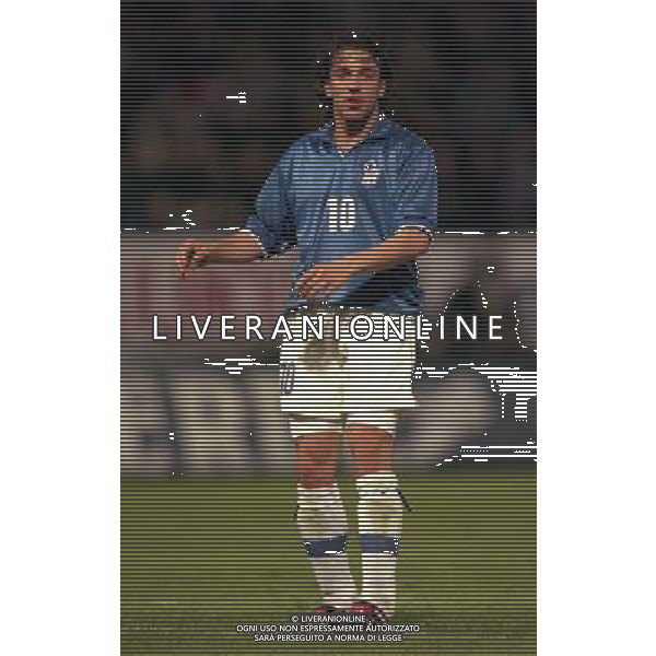 PARMA 22-04-1998 AMICHEVOLE INTERNAZIONALE ITALIA PARAGUAY NELLA FOTO ALESSANDRO DEL PIERO AG ALDO LIVERANI SAS