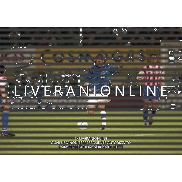 PARMA 22-04-1998 AMICHEVOLE INTERNAZIONALE ITALIA PARAGUAY NELLA FOTO LUIGI DI BIAGIO AG ALDO LIVERANI SAS