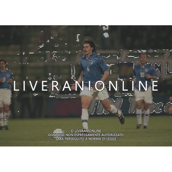 PARMA 22-04-1998 AMICHEVOLE INTERNAZIONALE ITALIA PARAGUAY NELLA FOTO DINO BAGGIO AG ALDO LIVERANI SAS