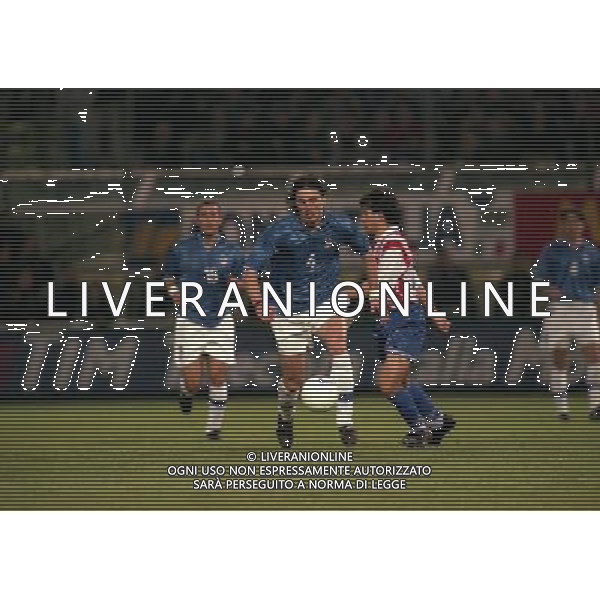 PARMA 22-04-1998 AMICHEVOLE INTERNAZIONALE ITALIA PARAGUAY NELLA FOTO DINO BAGGIO AG ALDO LIVERANI SAS