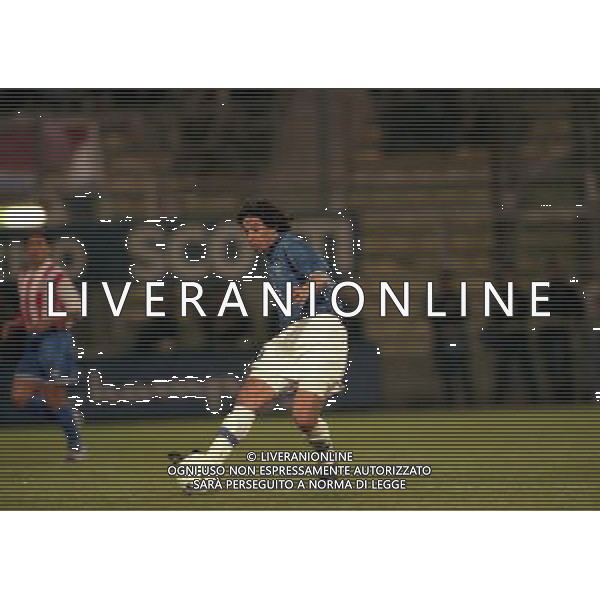 PARMA 22-04-1998 AMICHEVOLE INTERNAZIONALE ITALIA PARAGUAY NELLA FOTO DEMETRIO ALBERTINI AG ALDO LIVERANI SAS