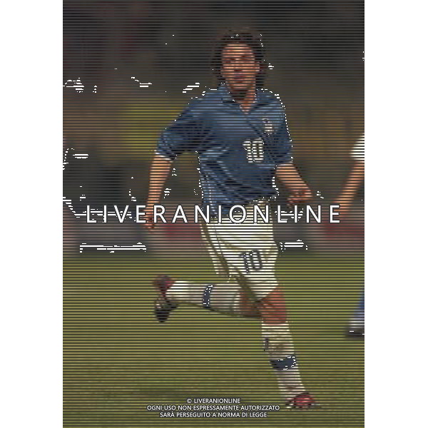 PARMA 22-04-1998 AMICHEVOLE INTERNAZIONALE ITALIA PARAGUAY NELLA FOTO ALESSANDRO DEL PIERO AG ALDO LIVERANI SAS