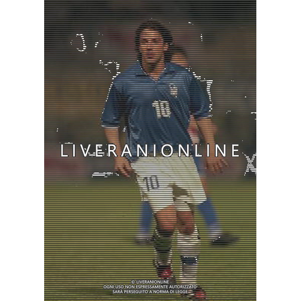 PARMA 22-04-1998 AMICHEVOLE INTERNAZIONALE ITALIA PARAGUAY NELLA FOTO ALESSANDRO DEL PIERO AG ALDO LIVERANI SAS