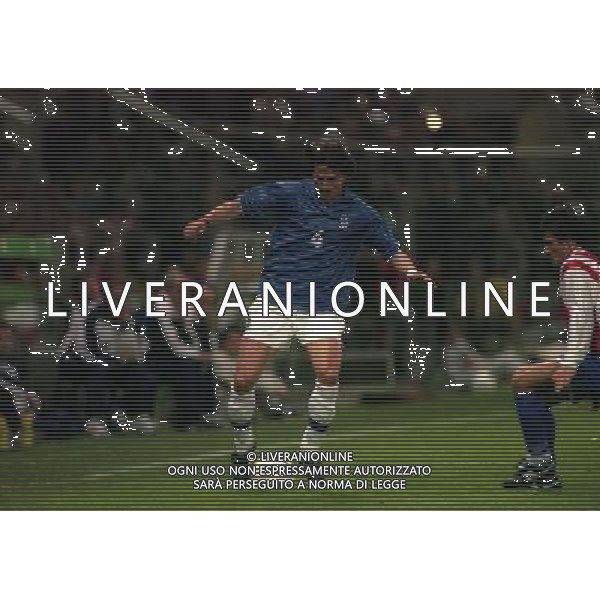 PARMA 22-04-1998 AMICHEVOLE INTERNAZIONALE ITALIA PARAGUAY NELLA FOTO DINO BAGGIO AG ALDO LIVERANI SAS