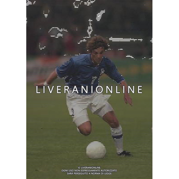 PARMA 22-04-1998 AMICHEVOLE INTERNAZIONALE ITALIA PARAGUAY NELLA FOTO FRANCESCO MORIERO AG ALDO LIVERANI SAS