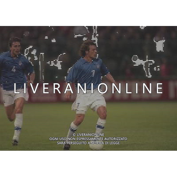 PARMA 22-04-1998 AMICHEVOLE INTERNAZIONALE ITALIA PARAGUAY NELLA FOTO FRANCESCO MORIERO AG ALDO LIVERANI SAS