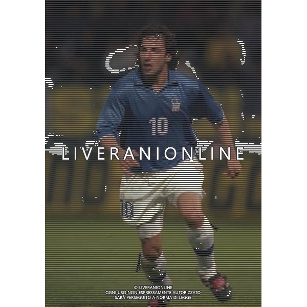 PARMA 22-04-1998 AMICHEVOLE INTERNAZIONALE ITALIA PARAGUAY NELLA FOTO ALESSANDRO DEL PIERO AG ALDO LIVERANI SAS