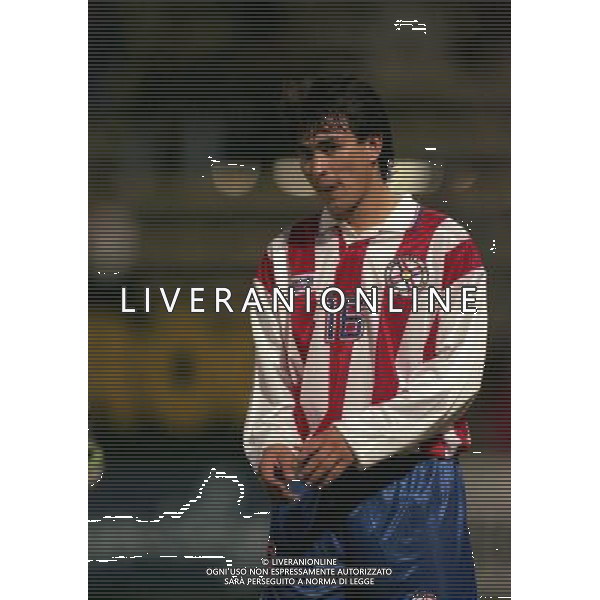 PARMA 22-04-1998 AMICHEVOLE INTERNAZIONALE ITALIA PARAGUAY NELLA FOTO ENCISO AG ALDO LIVERANI SAS