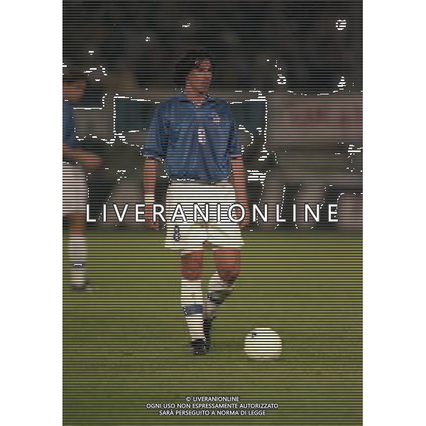 PARMA 22-04-1998 AMICHEVOLE INTERNAZIONALE ITALIA PARAGUAY NELLA FOTO DEMETRIO ALBERTINI AG ALDO LIVERANI SAS