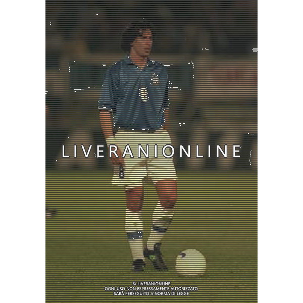 PARMA 22-04-1998 AMICHEVOLE INTERNAZIONALE ITALIA PARAGUAY NELLA FOTO DEMETRIO ALBERTINI AG ALDO LIVERANI SAS