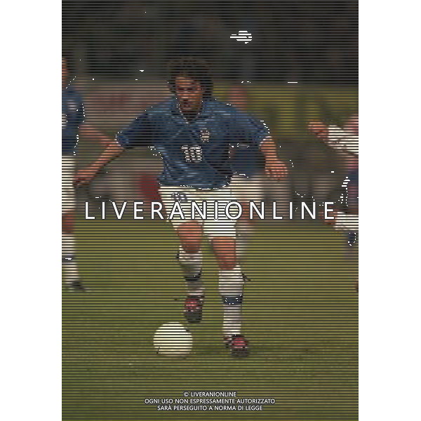 PARMA 22-04-1998 AMICHEVOLE INTERNAZIONALE ITALIA PARAGUAY NELLA FOTO ALESSANDRO DEL PIERO AG ALDO LIVERANI SAS