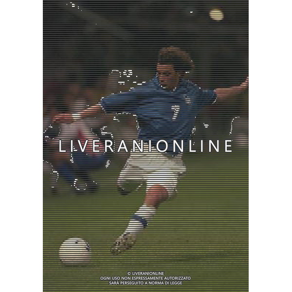 PARMA 22-04-1998 AMICHEVOLE INTERNAZIONALE ITALIA PARAGUAY NELLA FOTO FRANCESCO MORIERO AG ALDO LIVERANI SAS