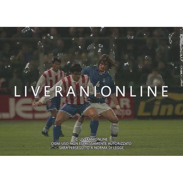 PARMA 22-04-1998 AMICHEVOLE INTERNAZIONALE ITALIA PARAGUAY NELLA FOTO ACUNA -DINO BAGGIO AG ALDO LIVERANI SAS
