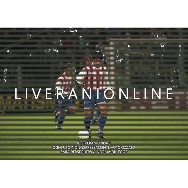 PARMA 22-04-1998 AMICHEVOLE INTERNAZIONALE ITALIA PARAGUAY NELLA FOTO ACUNA AG ALDO LIVERANI SAS