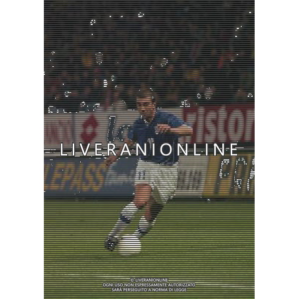 PARMA 22-04-1998 AMICHEVOLE INTERNAZIONALE ITALIA PARAGUAY NELLA FOTO ROBERTO DI MATTEO AG ALDO LIVERANI SAS